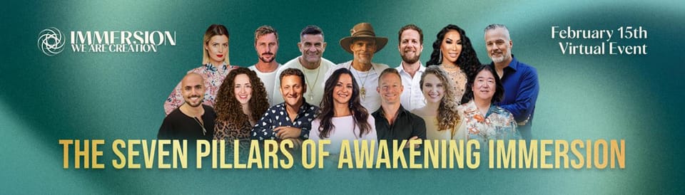 We Are Creation | Immersion 2026 distilled wisdom from 14 global leaders.